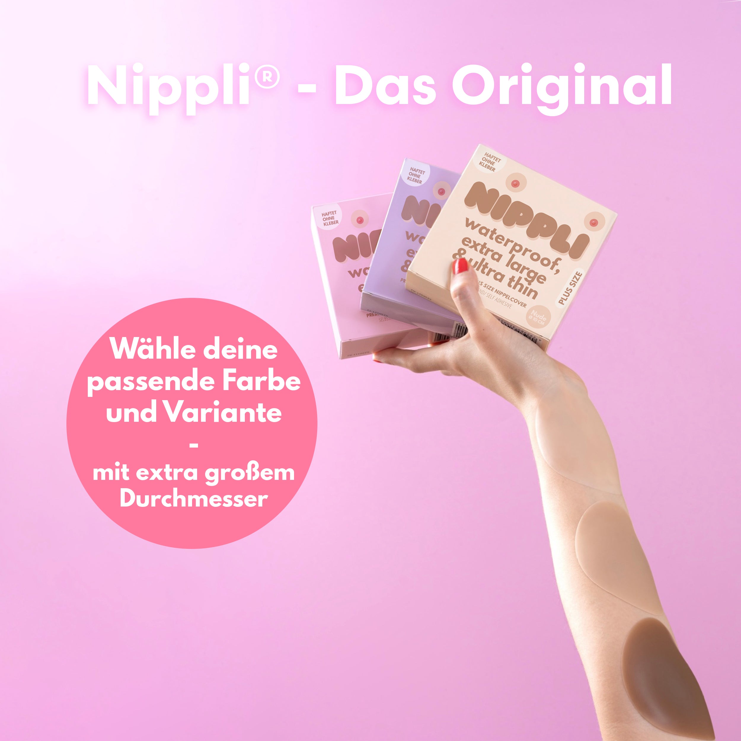 Copricapezzoli taglie forti confezione doppia COLORE NUDE (2 paia) 4 pezzi.