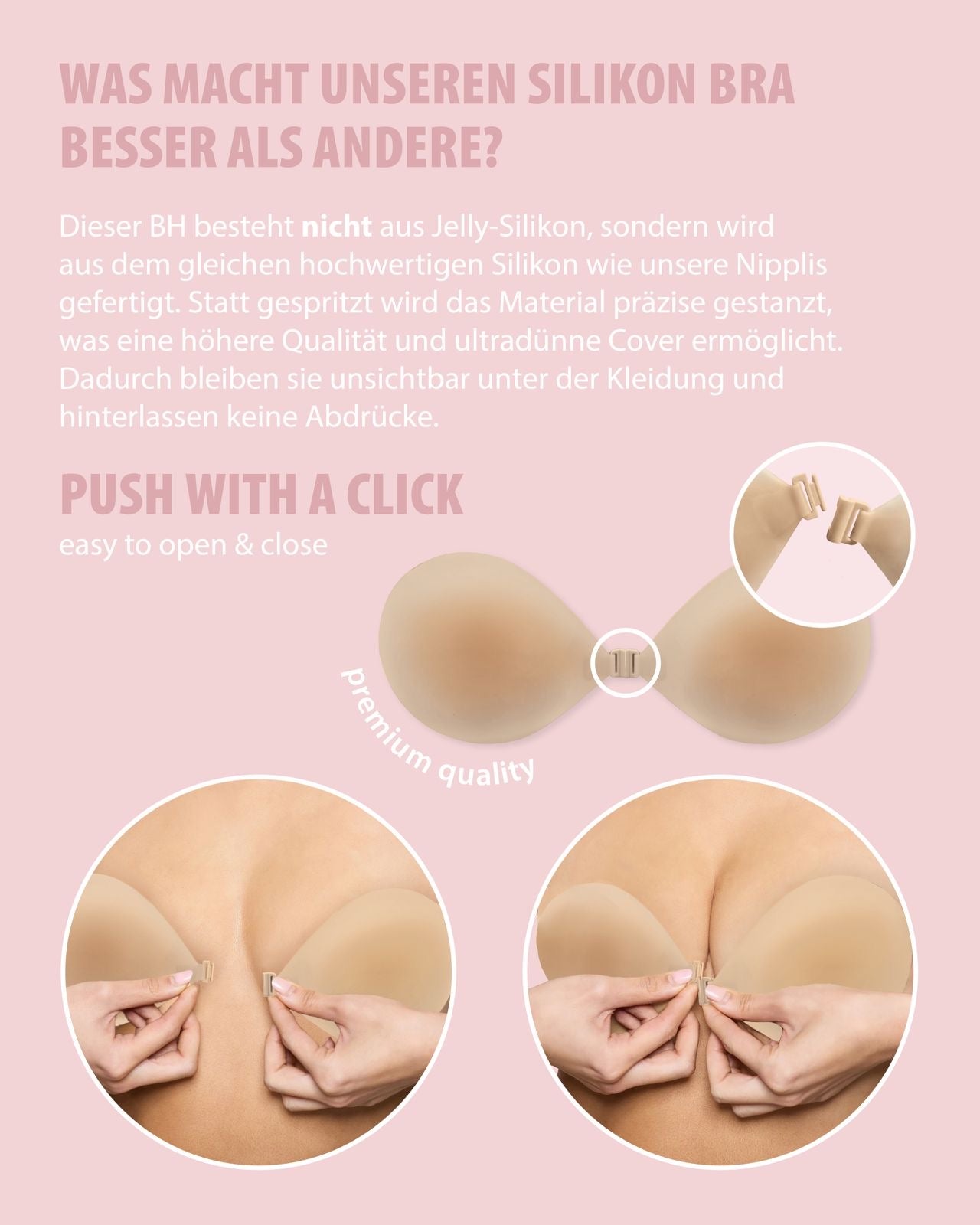 Reggiseno in silicone