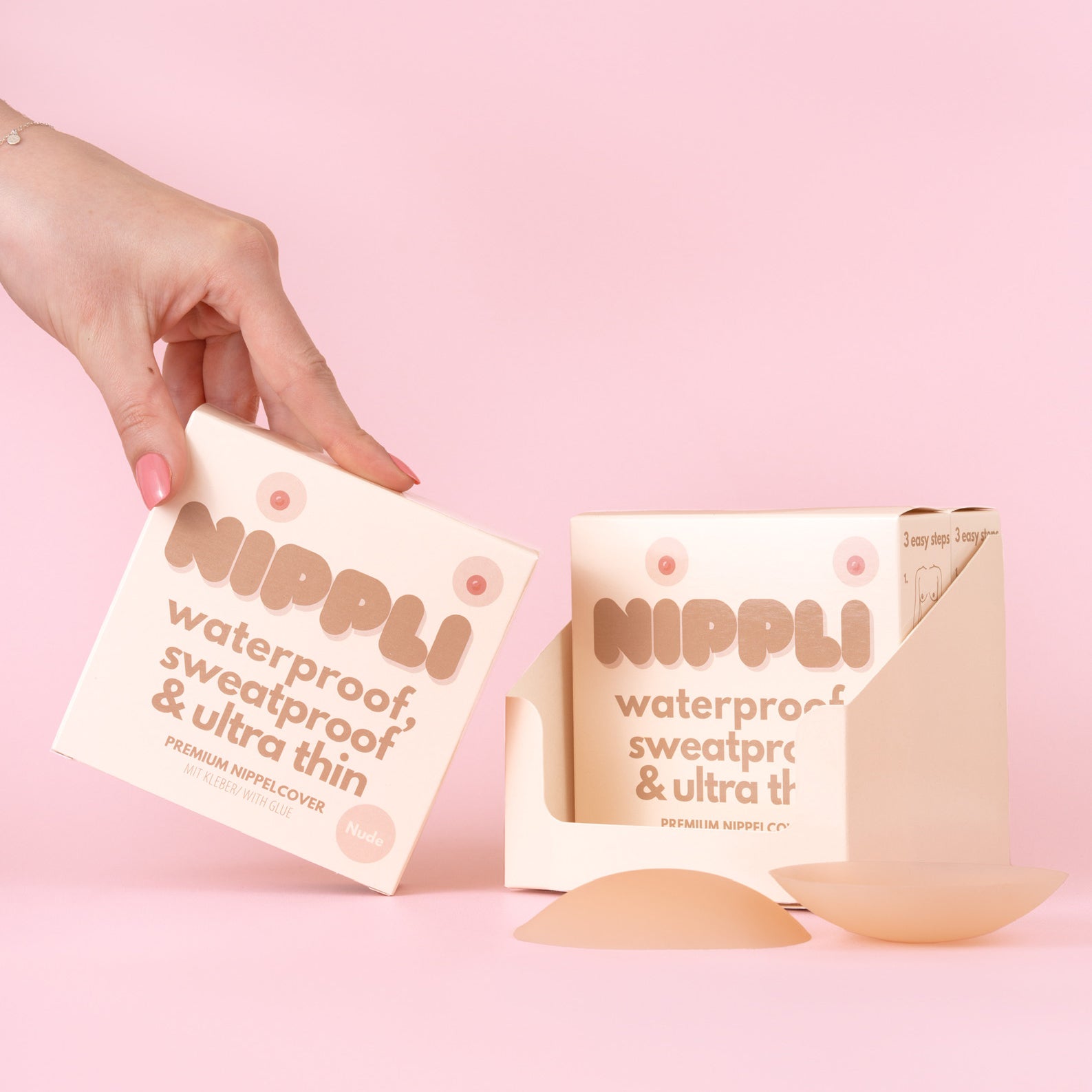 Copricapezzoli COLOR NUDE confezione doppia (2 paia) 4 pezzi