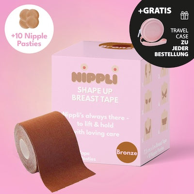 Shape Up Breast Tape BRONZE