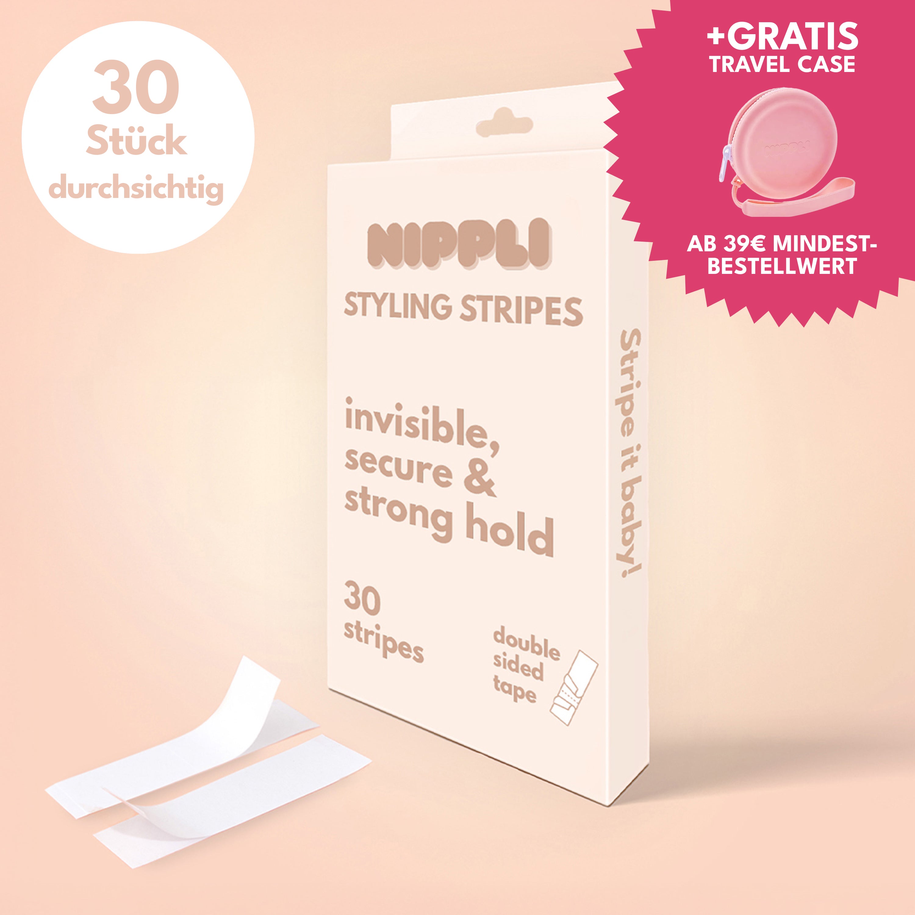 Strisce per lo styling dei capezzoli, 30 pezzi.
