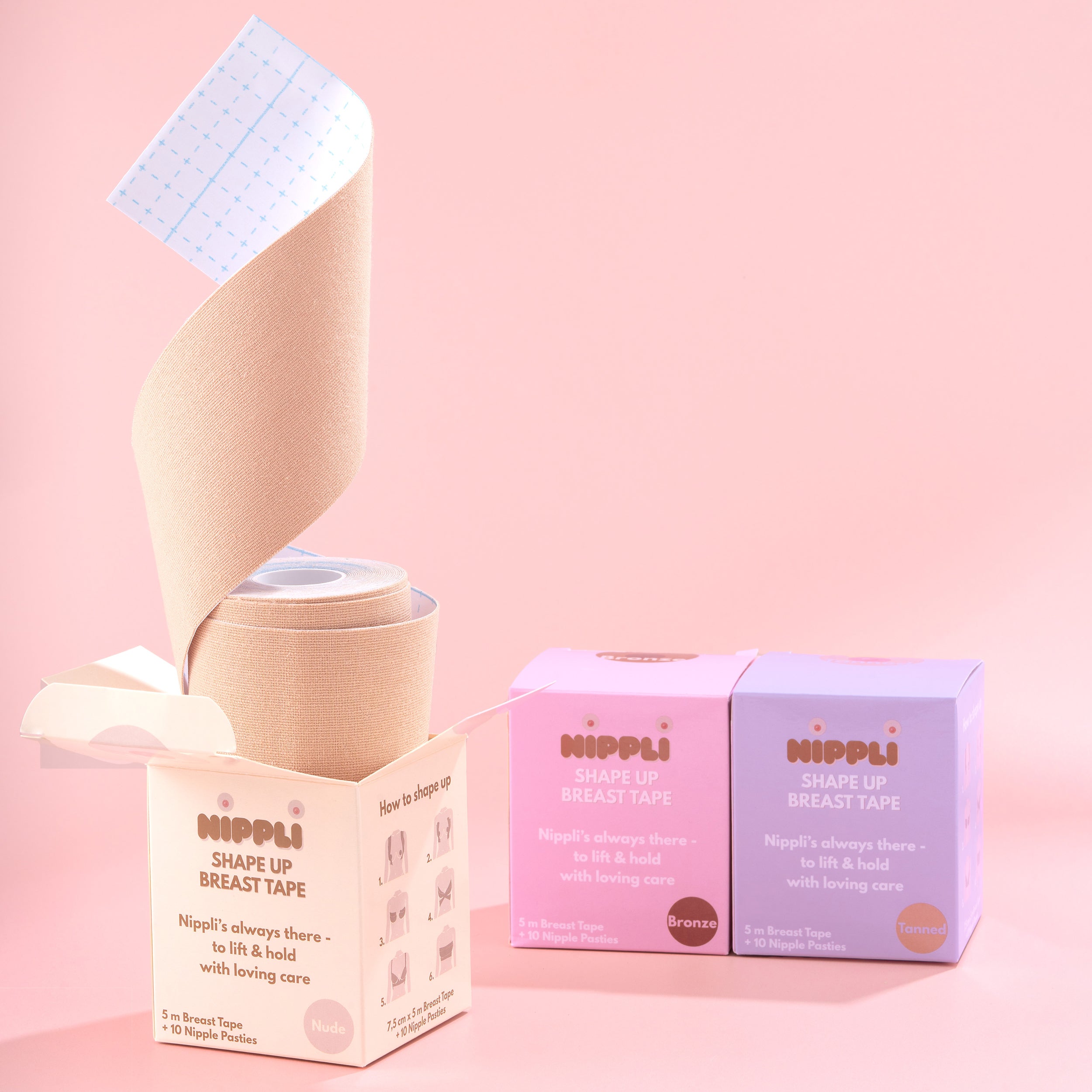 Shape Up Breast Tape NUDE