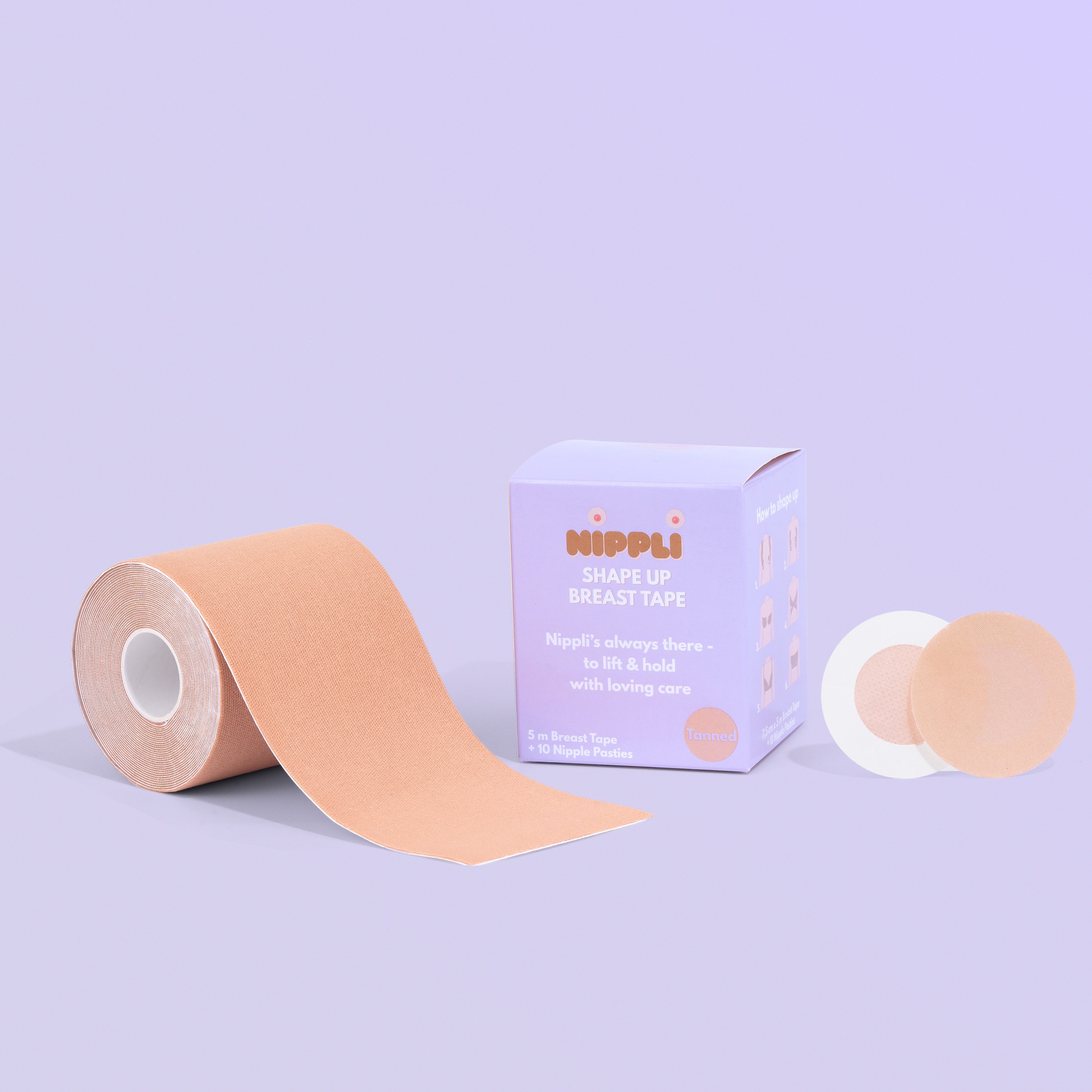 Nastro per il seno Shape Up ABBRONZATO