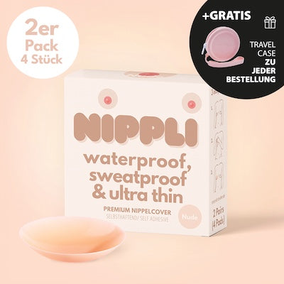 Copricapezzoli COLOR NUDE confezione doppia (2 paia) 4 pezzi