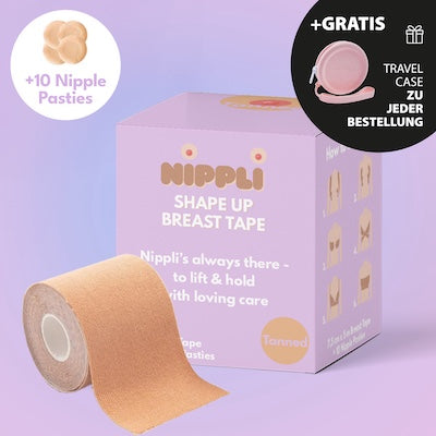 Shape Up Breast Tape TANNED
