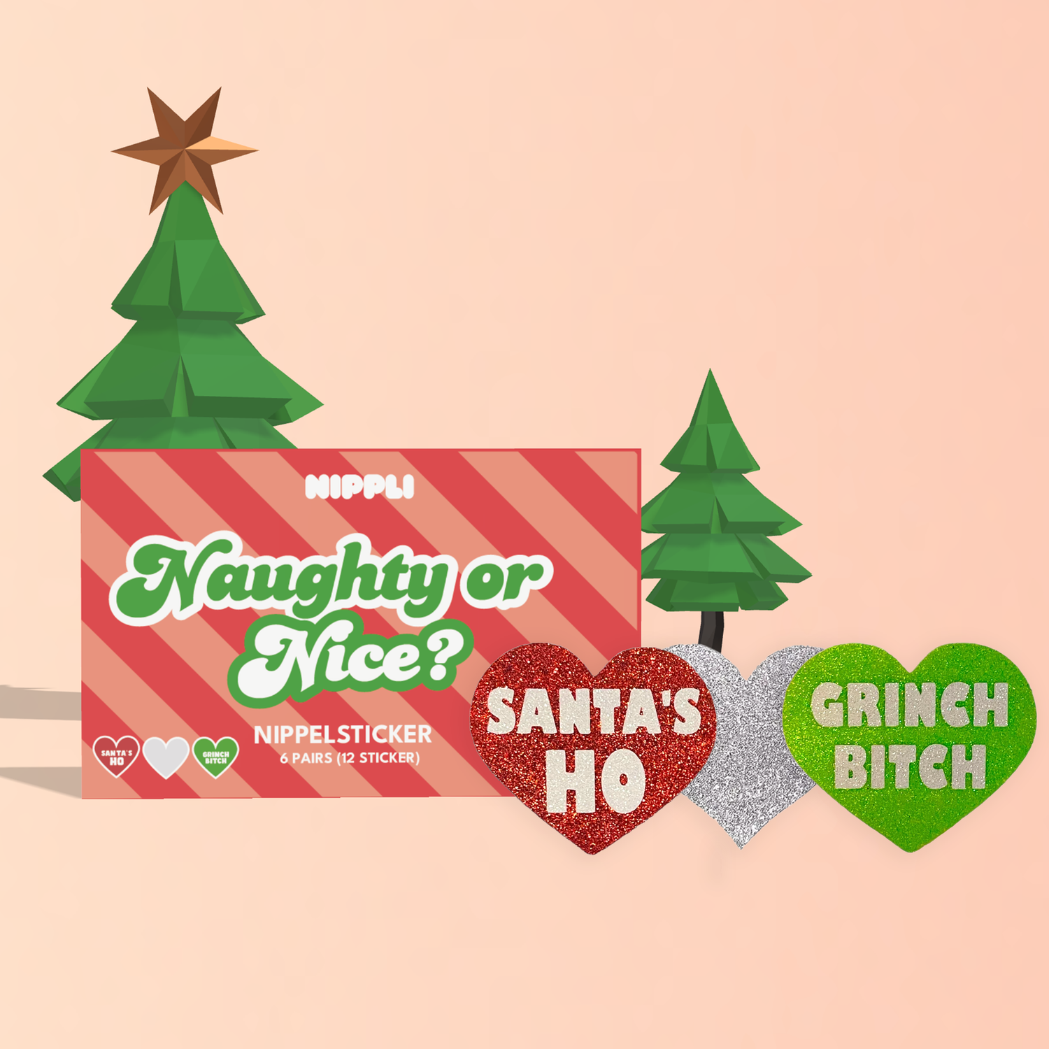Nipplis Christmas Edition 2025 (6 Paar)